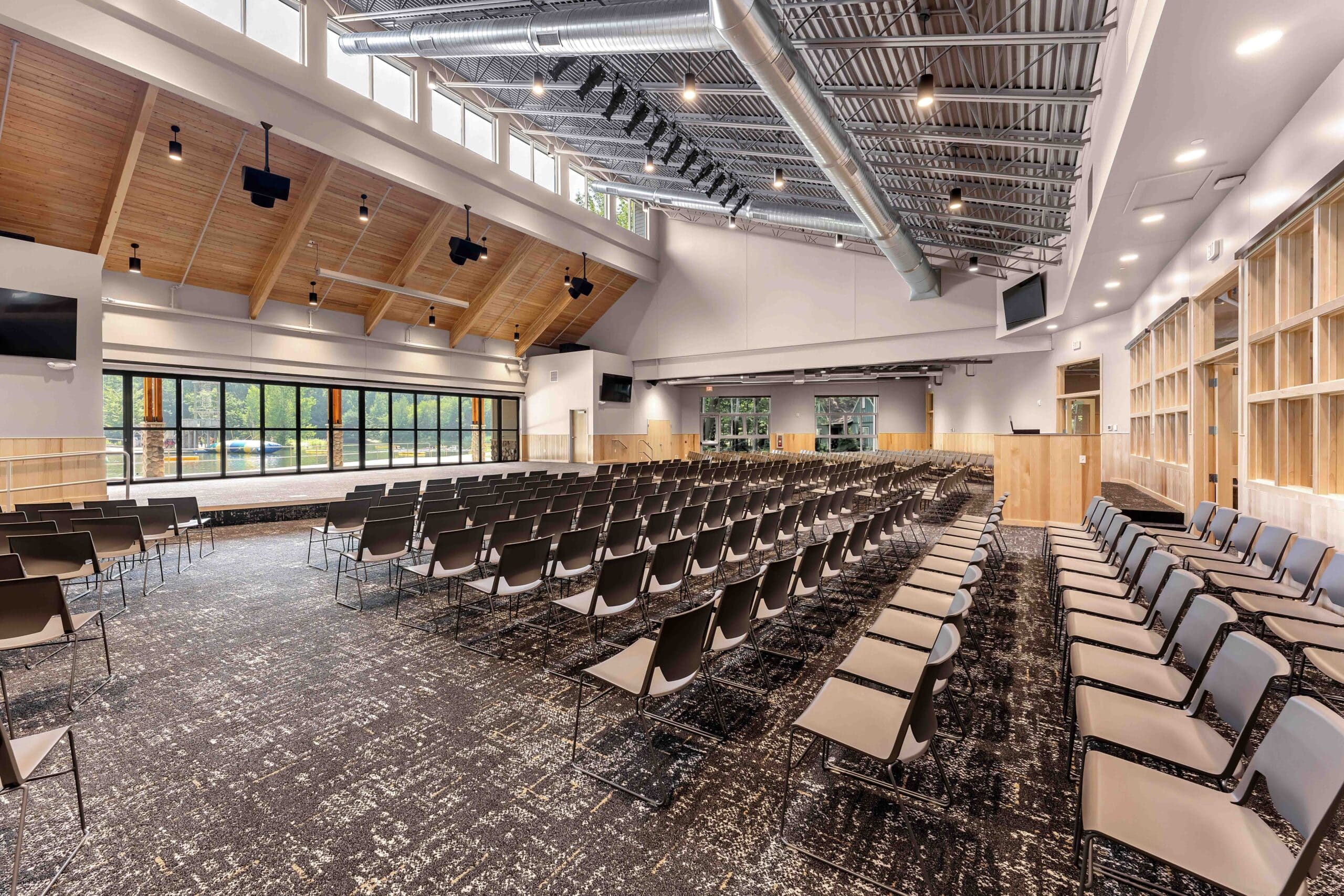 Full-group worship & teaching